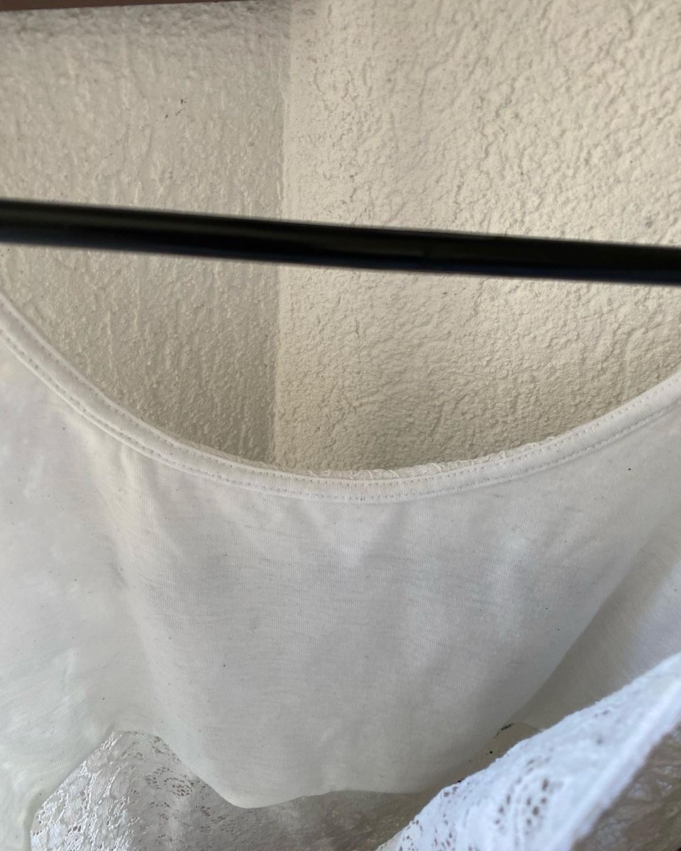Bershka Top: Top blanc en dentelle Bershka – Usato da Mathod venduto da Alice977 2