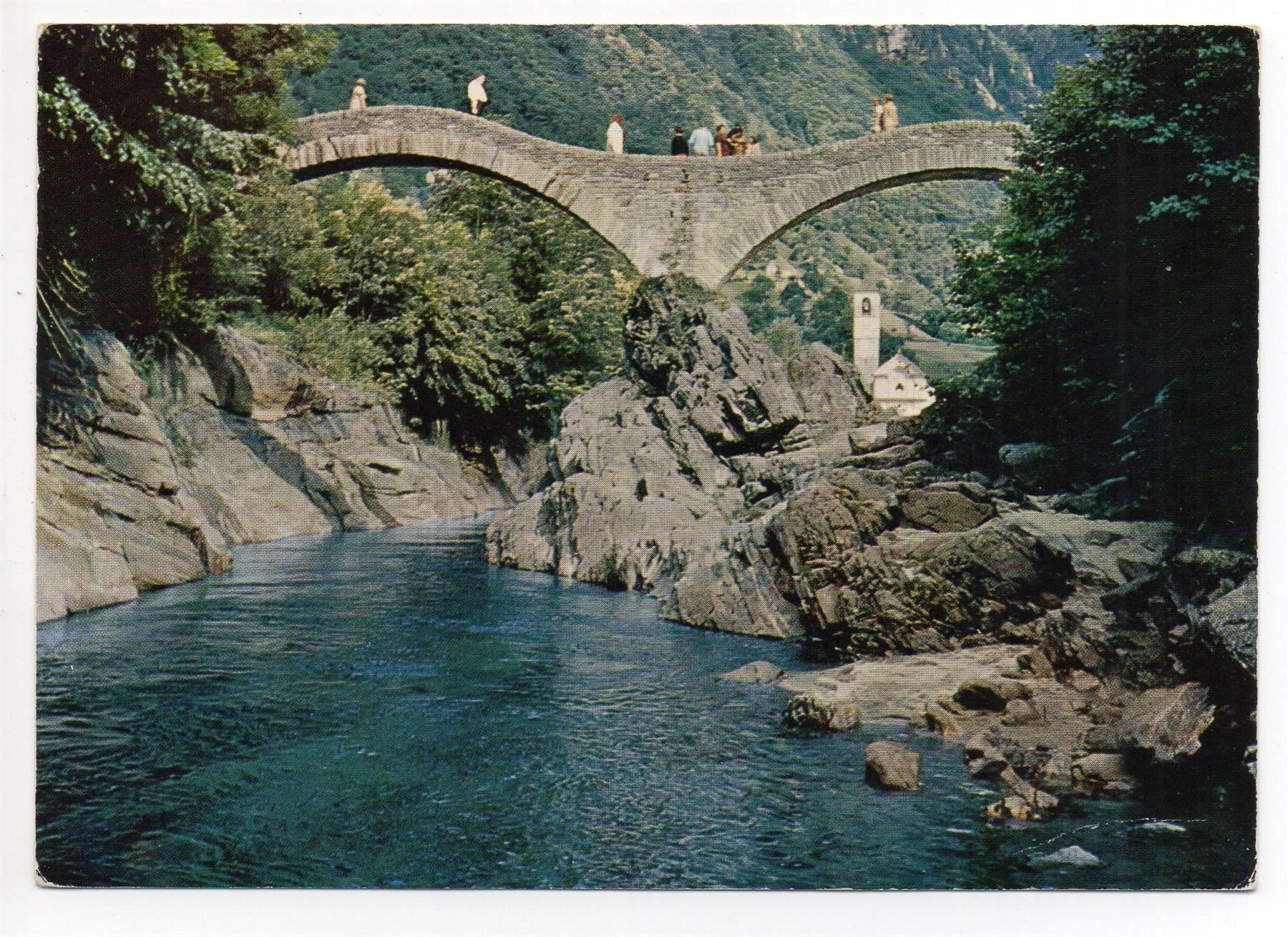 Cartoline postali: LAVERTEZZO Ponte dei Salti – Usato da Jona venduto da philajona