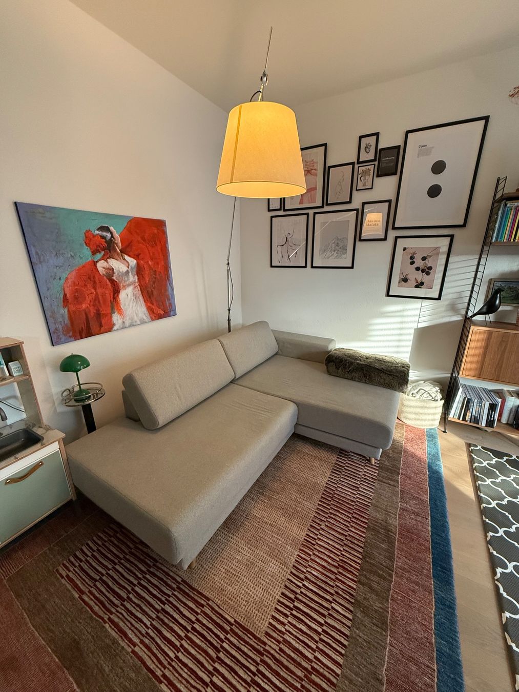MYCS Divani: MYCS Designer Ecksofa | Skandinavisches Design | Hellgrau – Usato da Zürich venduto da savoirvivre1 1