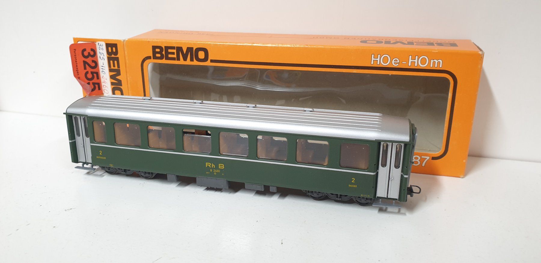 Bemo Modelleisenbahnen: Bemo RhB Personenwagen – Gebraucht aus Geroldswil von TopTrain54