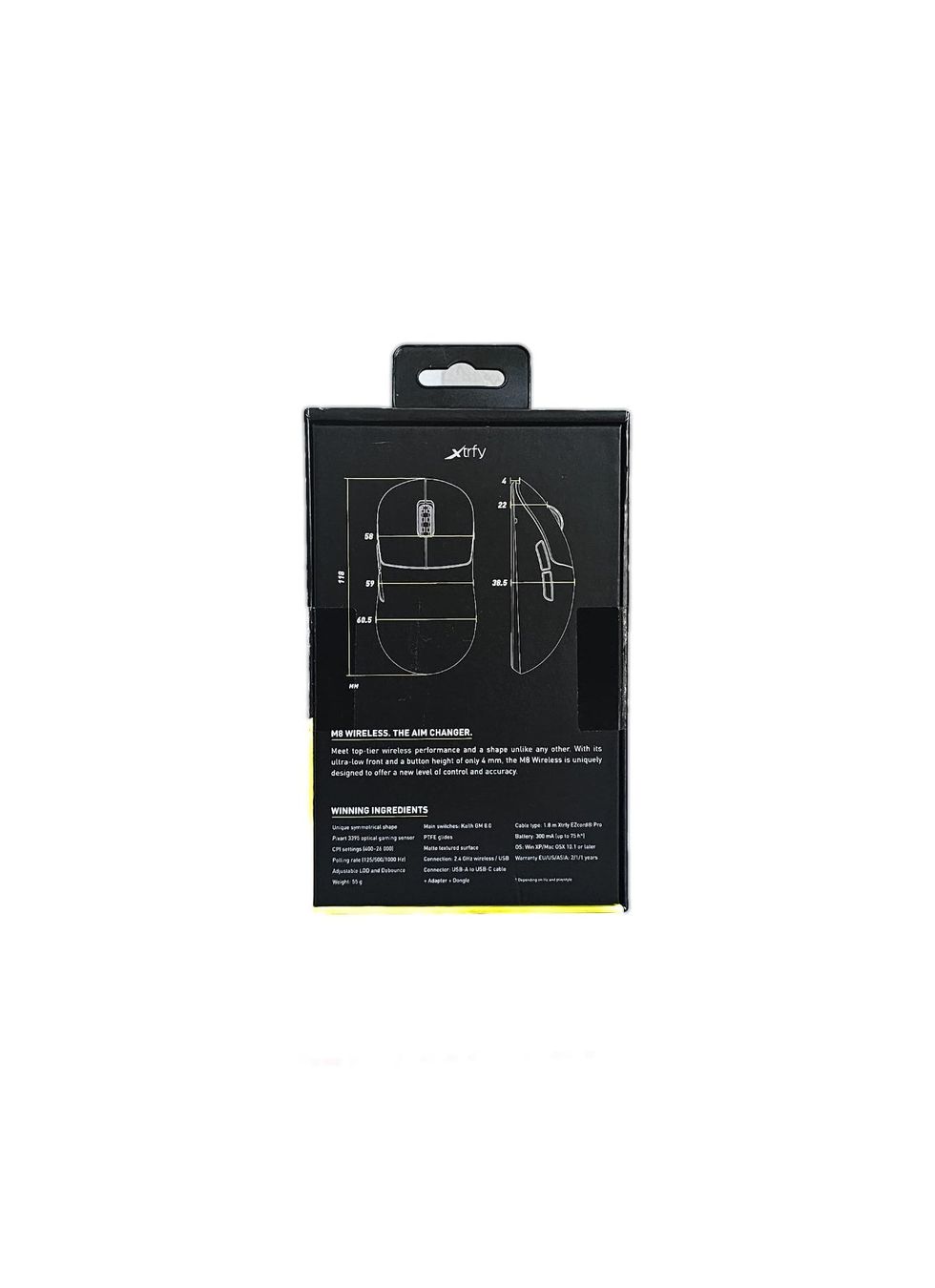 Mouse: Xtrfy - M8 wireless Maus – Nuovo e nell'imballaggio originale da Kappel SO venduto da Alaska1313 1