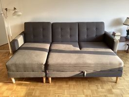 Schlafsofa mit Bank