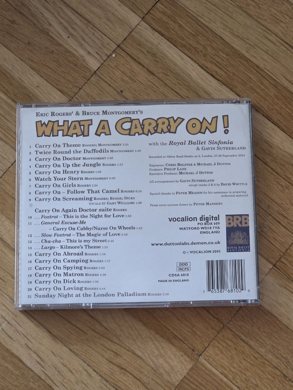 CDs: CD: What A Carry On! – Gebraucht aus Aesch BL von immon 1