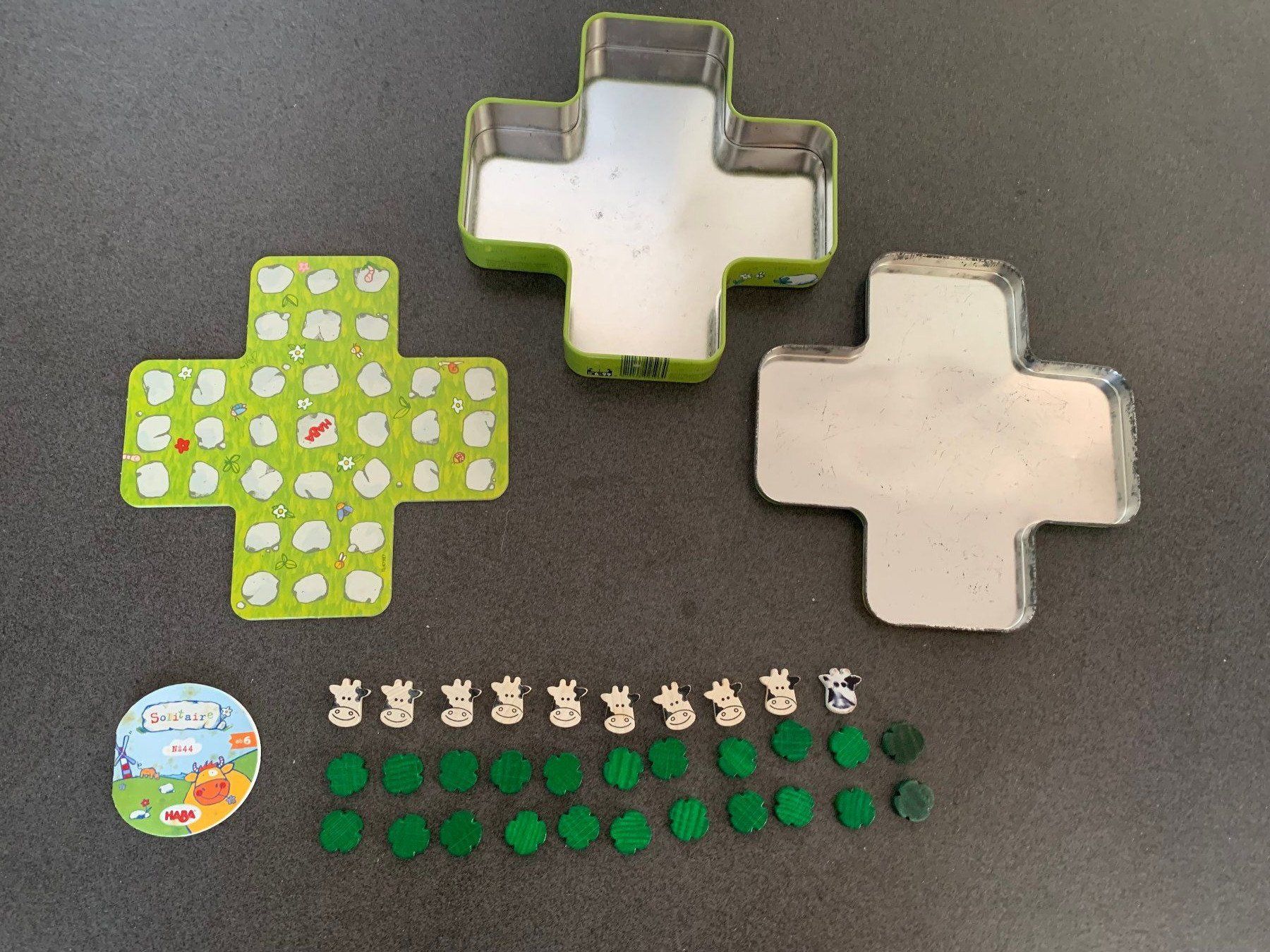 Haba Spiele: HABA Spiel No. 44 Solitaire in Blechbox – Gebraucht aus Fribourg von tschjoly