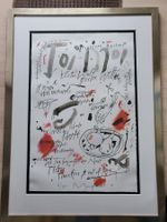 Rudolf Mumprecht, grosses Farblitho, handsig, num., gerahmt