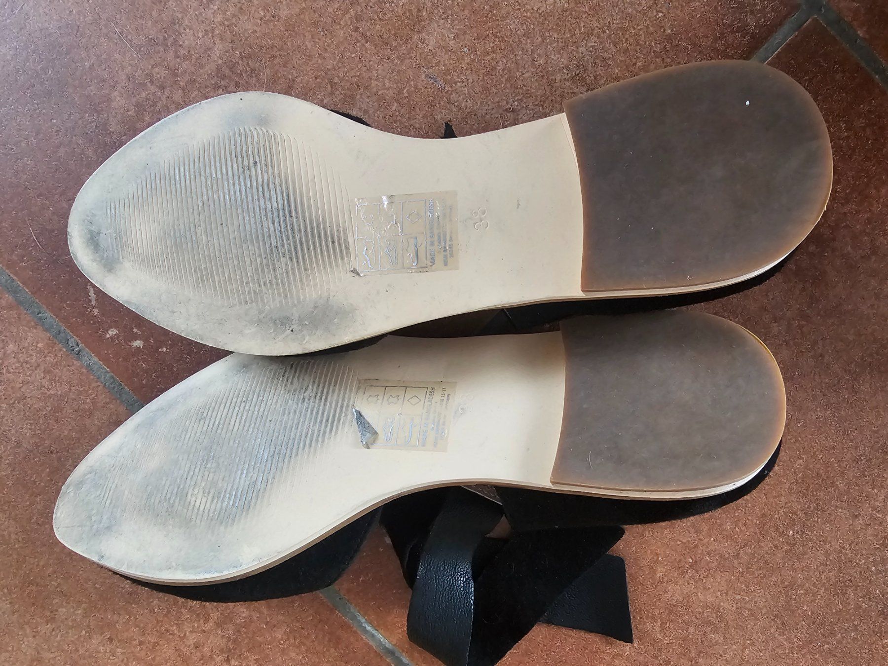 Anna Field Scarpe da donna: Anna Field Ballerinas Schwarz Gr.38 – Usato da Herznach venduto da Viktoria5 1