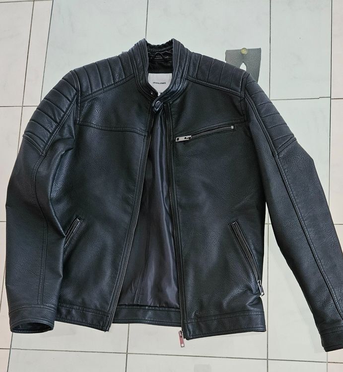 Jack & Jones Giacche & Cappotti: Kunstleder Jacke S – Nuovo (secondo la descrizione) da Wohlen AG venduto da france19m
