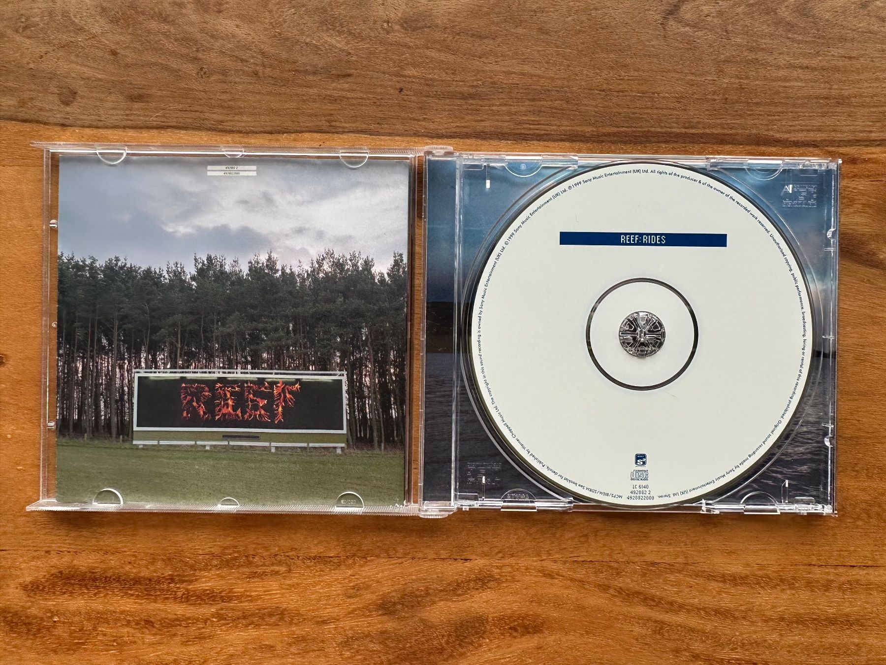 CD: Reef ‎– Rides – Usato da Horgen venduto da flyingpenguin2000 1