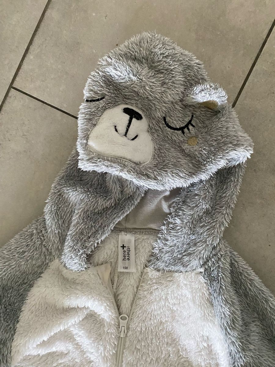 Pigiama & Simili: Kinder Pyjama Panda Bär weiss Gr.158 – Usato da Baar venduto da Vili7 1