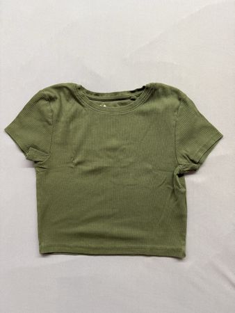 Crop top vert taille M