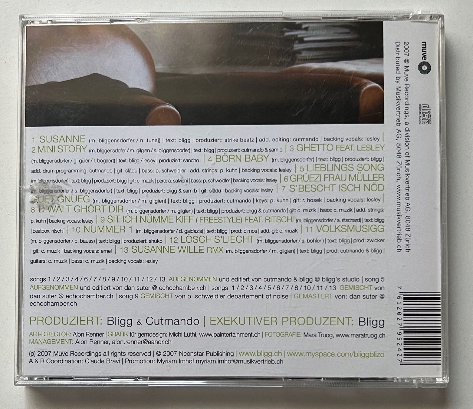CD: Bligg / Yves Spink – Usato da Näfels venduto da rottabi 1