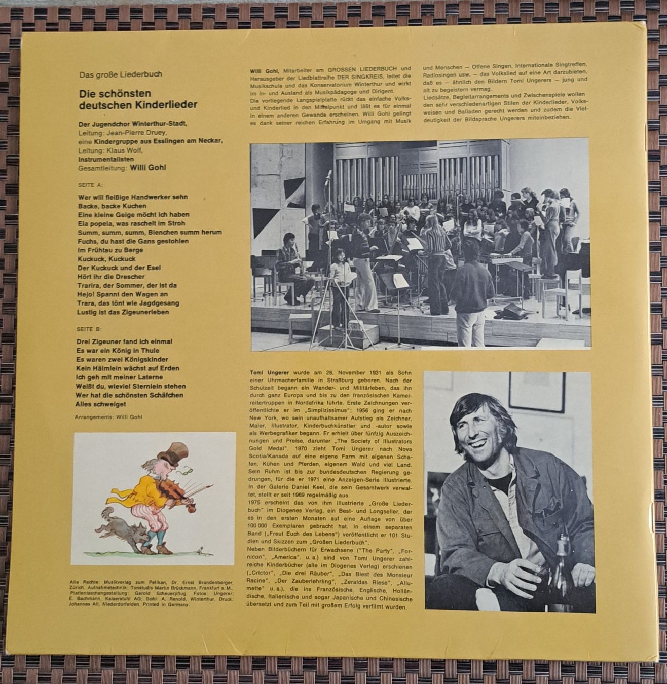 Dischi in vinile: LP Das grosse Liederbuch + Liederheft Jugendchor Winterthur – Usato da Winterthur venduto da kas_mcn8 1