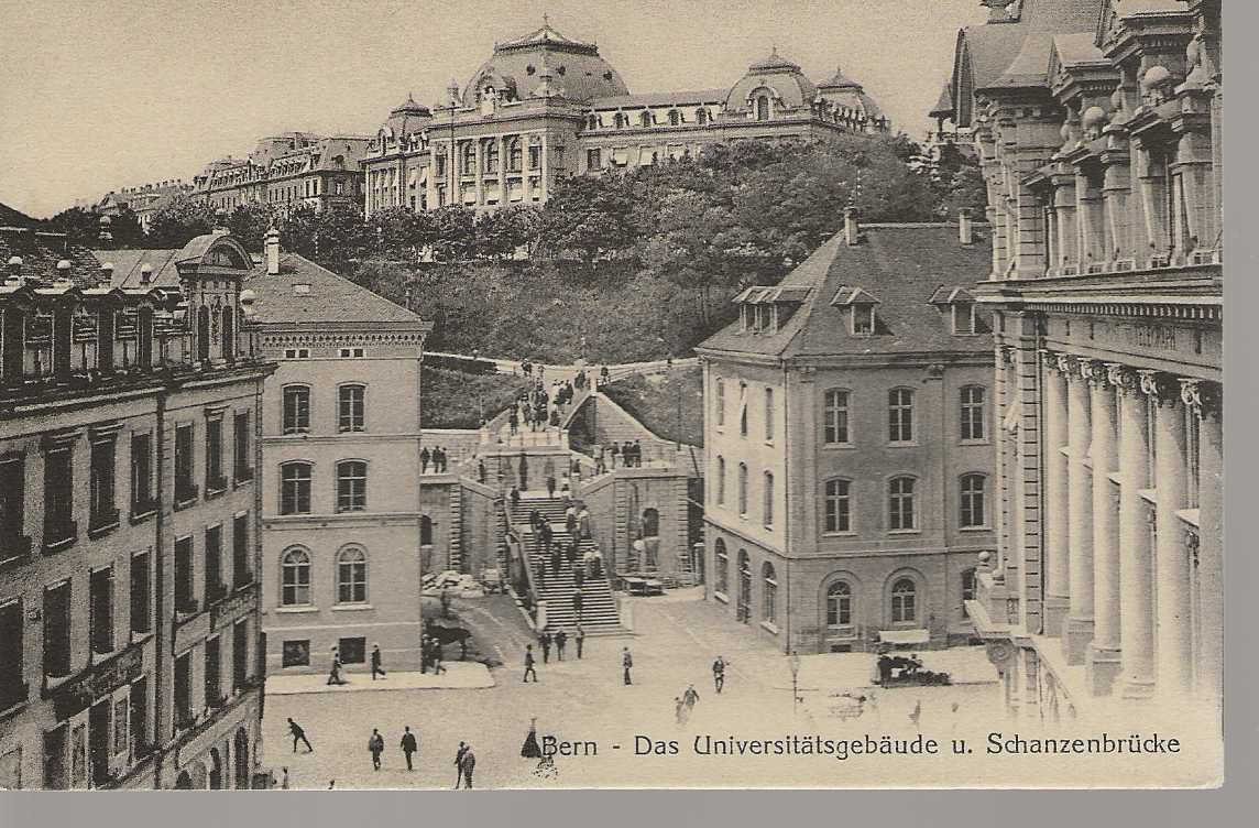 Cartoline postali: carte postale Berne Université – Usato da Sorvilier venduto da carose01