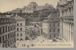 carte postale Berne Université