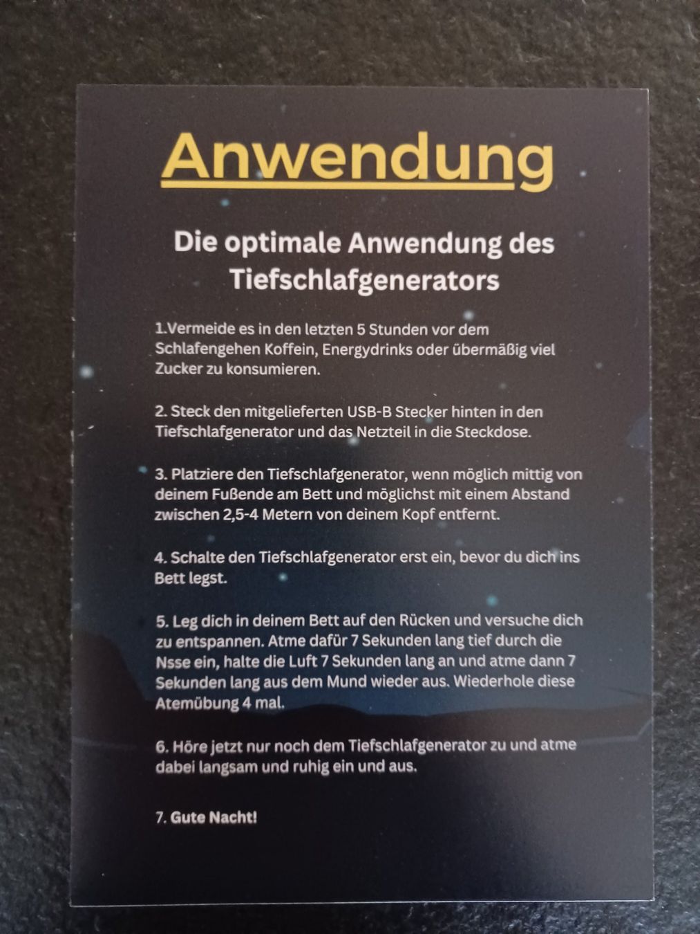 Attrezzature mediche: Doosleep Tiefschlafgenerator – Usato da Oberhelfenschwil venduto da Whoopie1974 2