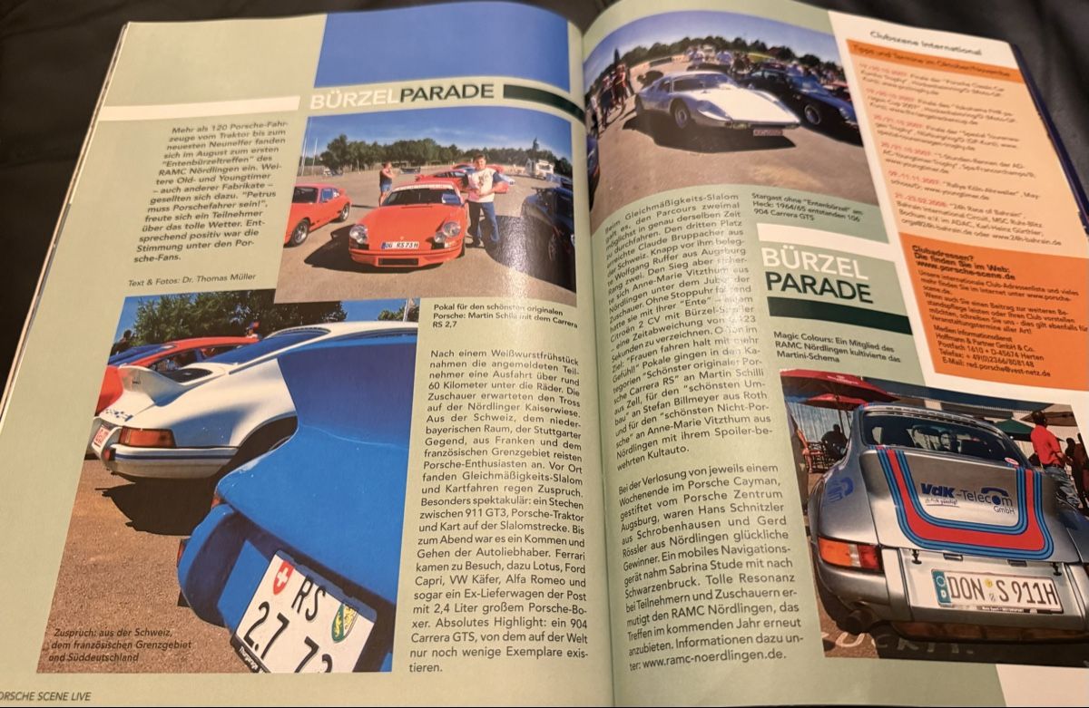 Zeitschriften & Magazine: Porsche Scene- 11/2007 – Gebraucht aus hunzenschwil von Oldipark 6