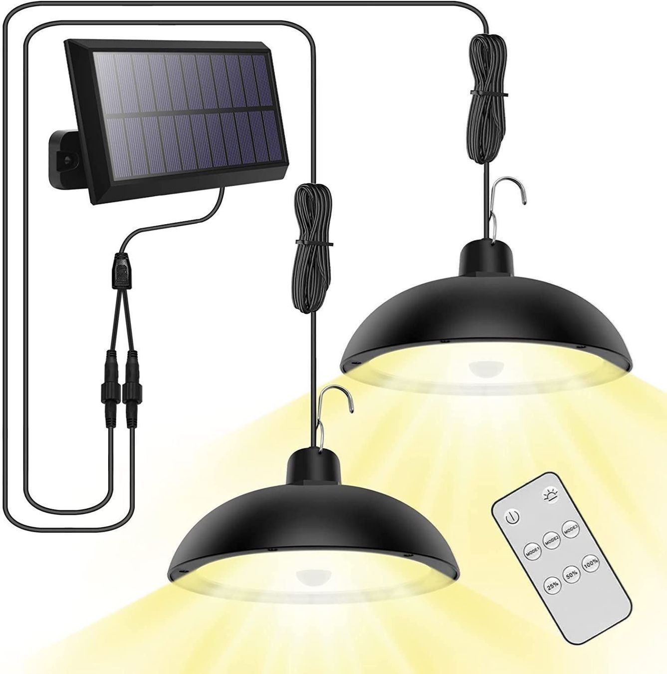 Lampade: Wasserdichte Lampe Solar Hängelampe – Nuovo (secondo la descrizione) da Thun venduto da nuonuoshop 3