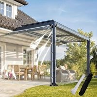 Folie Transparente Plane mit Ösen Schutzplane LKW 2x2m PVC