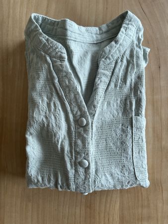 Mintgrüne Sommerbluse, Grösse S - Top Zustand! Frisch!