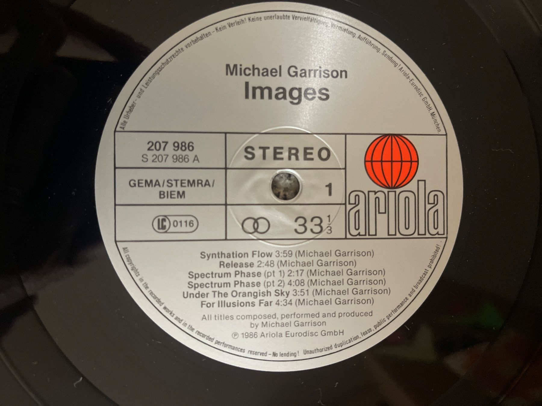Dischi in vinile: A771/Michael Garrison Images – Usato da Frutigen venduto da Philippe_jsp 2