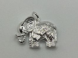 Pendentif éléphant en Argent 925