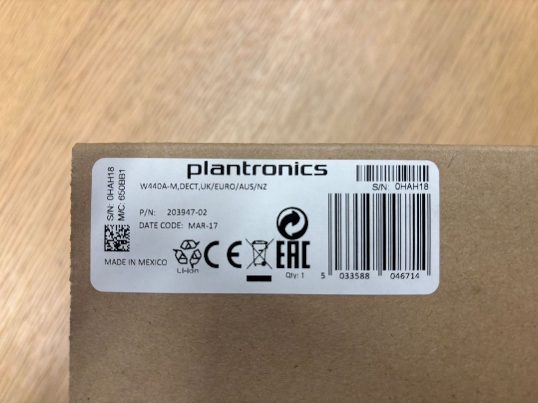 Plantronics Kopfhörer: Plantronics Savi W440 DECT-Headset neu und originalverpackt – Neu und originalverpackt aus Dielsdorf von Duc_74 4