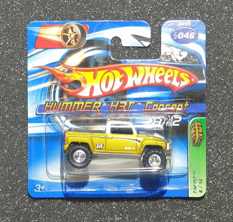 Hot Wheels 2007 Hummer H3T Concept Blue #062/180 Limited Edition - Collectible Diecast Car