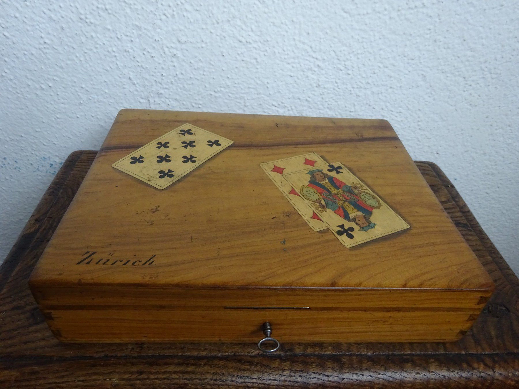 Barattoli: Antike Jass Box / Schatulle – Usato da Esslingen venduto da eintagammeer 4