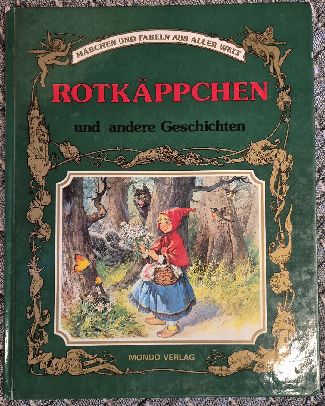 Libri: Märchenbuch "Rotkäppchen", Mondo Verlag, Vintage – Usato da Halten venduto da GiMu.84