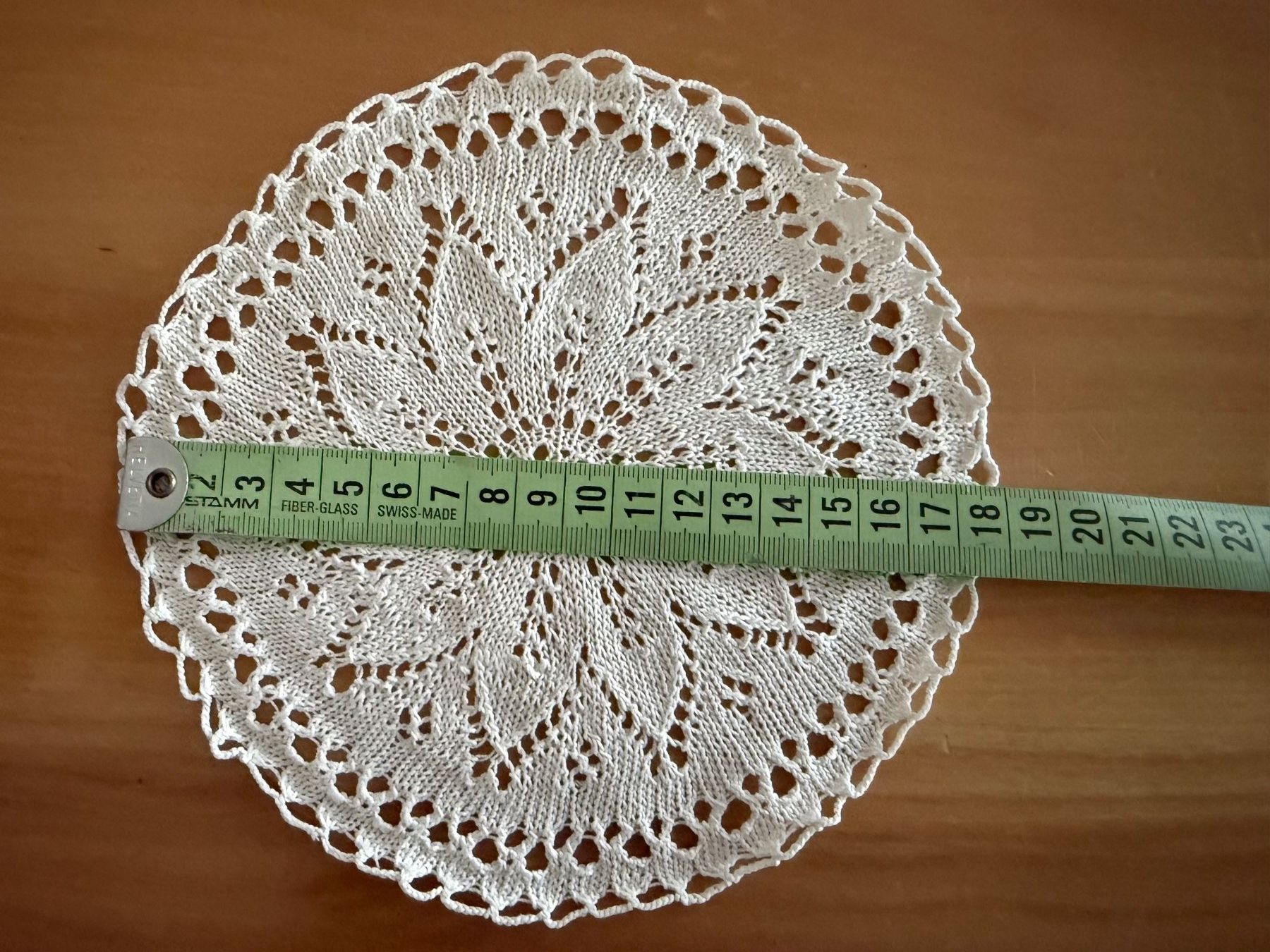 Sottobicchieri: Spitzendeckchen  handgestrickt  Untersetzer    Handarbeit – Usato da Subingen venduto da ArtBead 3