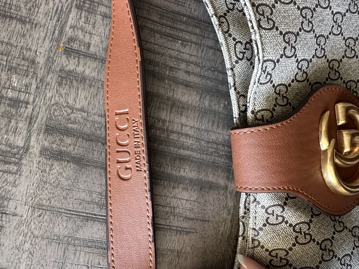 Borse: Tasche Beige/Braun Canvas GG  – Usato da Siebnen venduto da brocki.bebie 5
