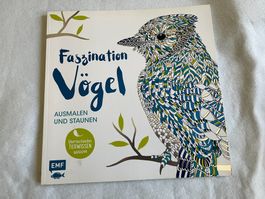 Malbuch Faszination Vögel EMF Verlag unbenutzt neu