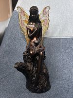Statuette de Fée, Ailes de Vitrail