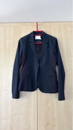 Elegantes Blazer Sakko von Kaffe, Grösse 38, Dunkelblau