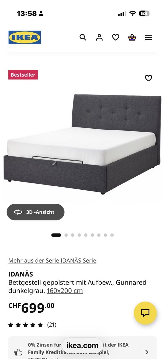 Betten: Bett 160/200  – Gebraucht aus Winkel von Olirickli05 1