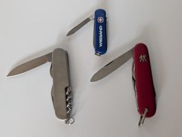 3 Taschenmesser