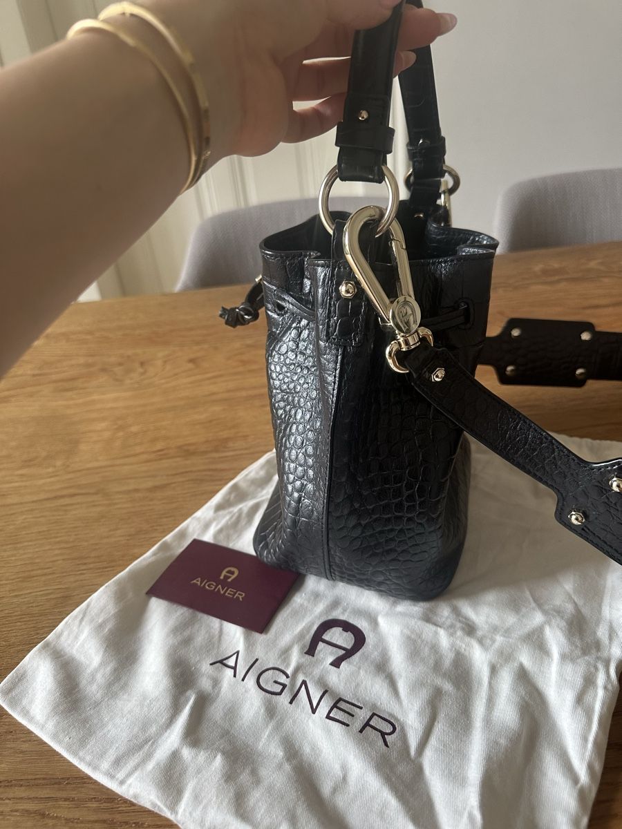 Aigner Borse da donna: AIGNER Crossbody Bag Black – Nuovo (secondo la descrizione) da Bern venduto da Laura_Bern 5