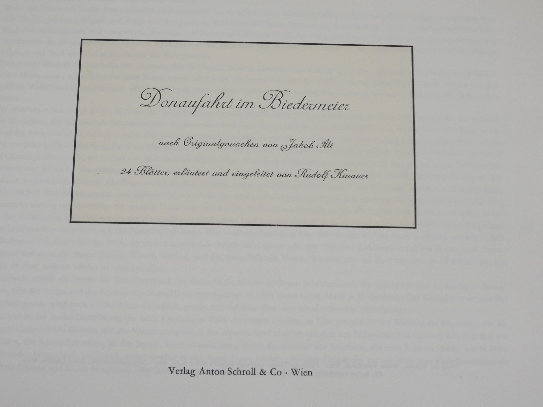 Poster & Bilder: Donaufahrt im Biedermeier - 24 Kunstdrucke – Neu (gemäss Beschreibung) aus Stetten AG von Brissago25 5
