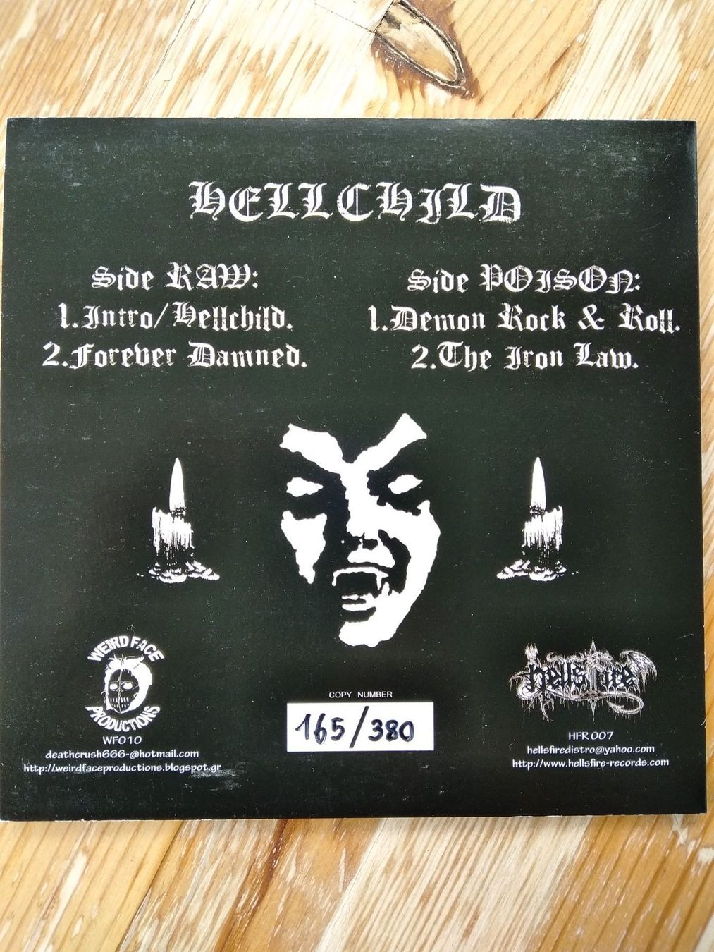 Dischi in vinile: Raw Poison - Hellchild (Ltd. Edition) – Nuovo (secondo la descrizione) da Menznau venduto da khold82 1