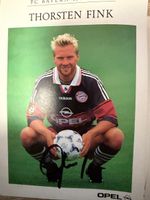 FC Bayern München Thorsten Fink handsigniertes Bild Grösse M