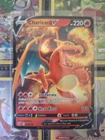 Charizard V - Seltene Pokémon Karte - Top Zustand! 🔥