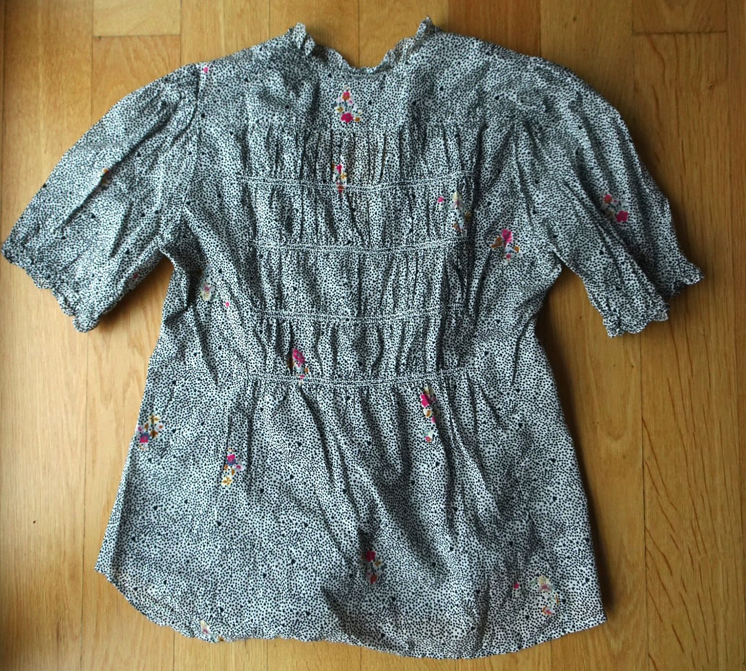 Odd Molly Camicette: Odd Molly Bluse Gr 3 38/40 weiss schwarz Punkte – Usato da Winterthur venduto da blumeblau77 5