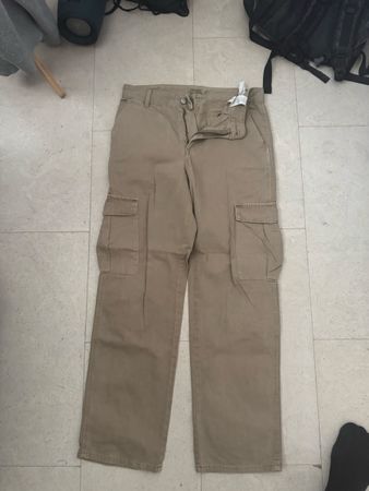 Cargo Hosen beige Grösse M leicht getragen