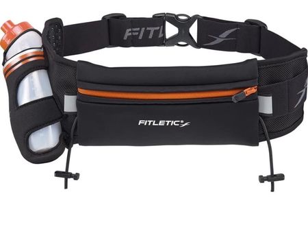 New FITLETIC SPORT Unisex GURTEL Running Schwarz