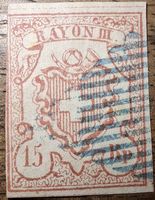 Rayon Nr. 20 Typ 2 MR - I  blaue Raute mit Befund