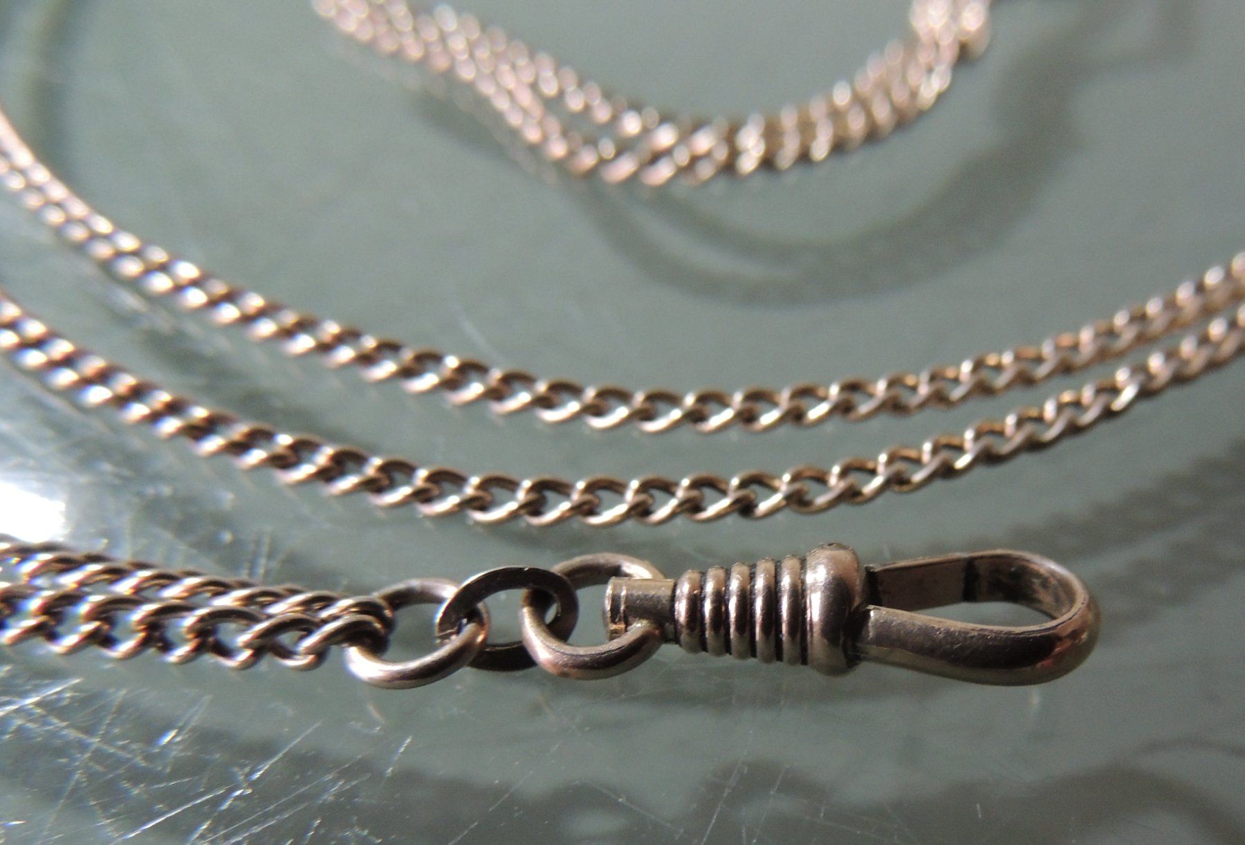 Altri accessori per orologi: Vergoldete Silber 800 Uhrenkette – Usato da Waldenburg venduto da schaller707 2