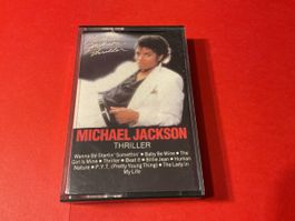 Michael Jackson Thriller Musikkassette gebraucht guter Zusta