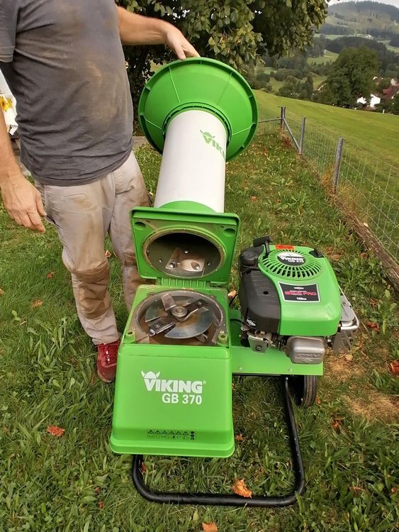 5PS Motor GartenHäcksler Viking GB 370 Kaufen auf Ricardo