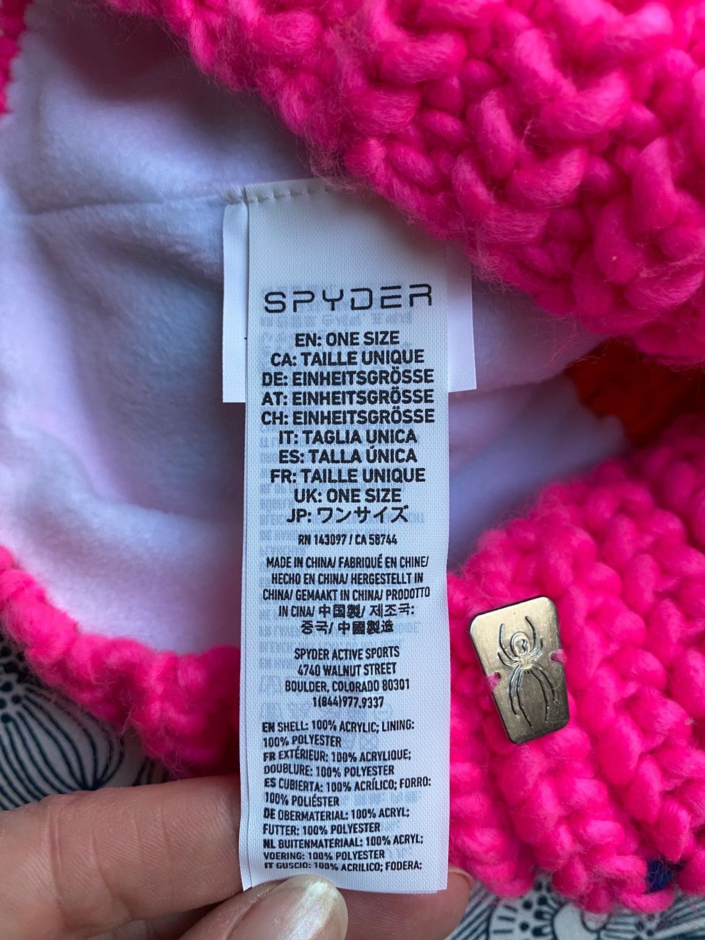 Altro abbigliamento per bambino: Bonnet pour fille Spyder – Nuovo (secondo la descrizione) da Savagnier venduto da Pivovar2 3