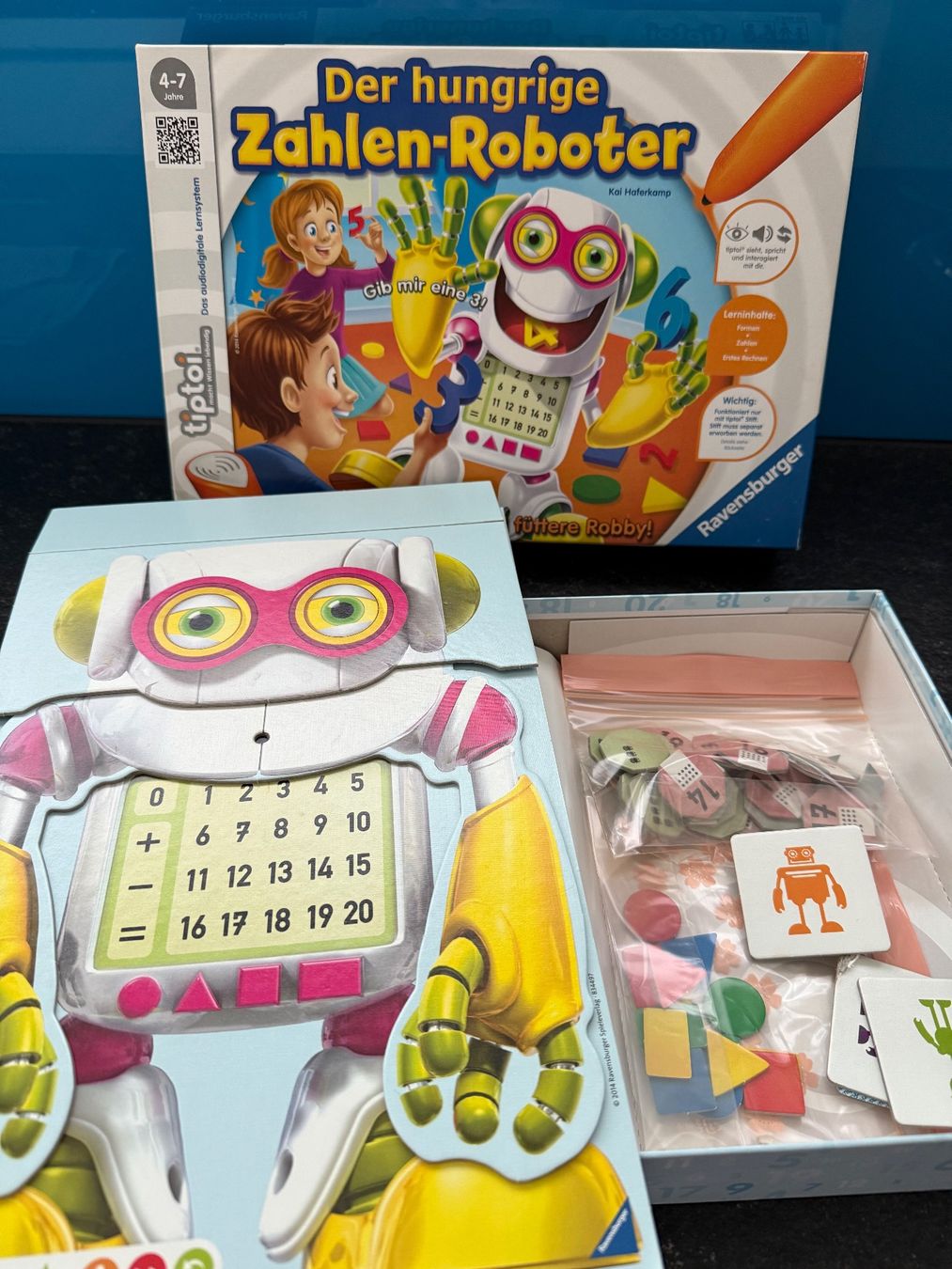 Ravensburger Giochi: Tiptoi Spiel: " Der hungrige Zahlen-Roboter" – Usato da Sarnen venduto da Pinoccio6 2